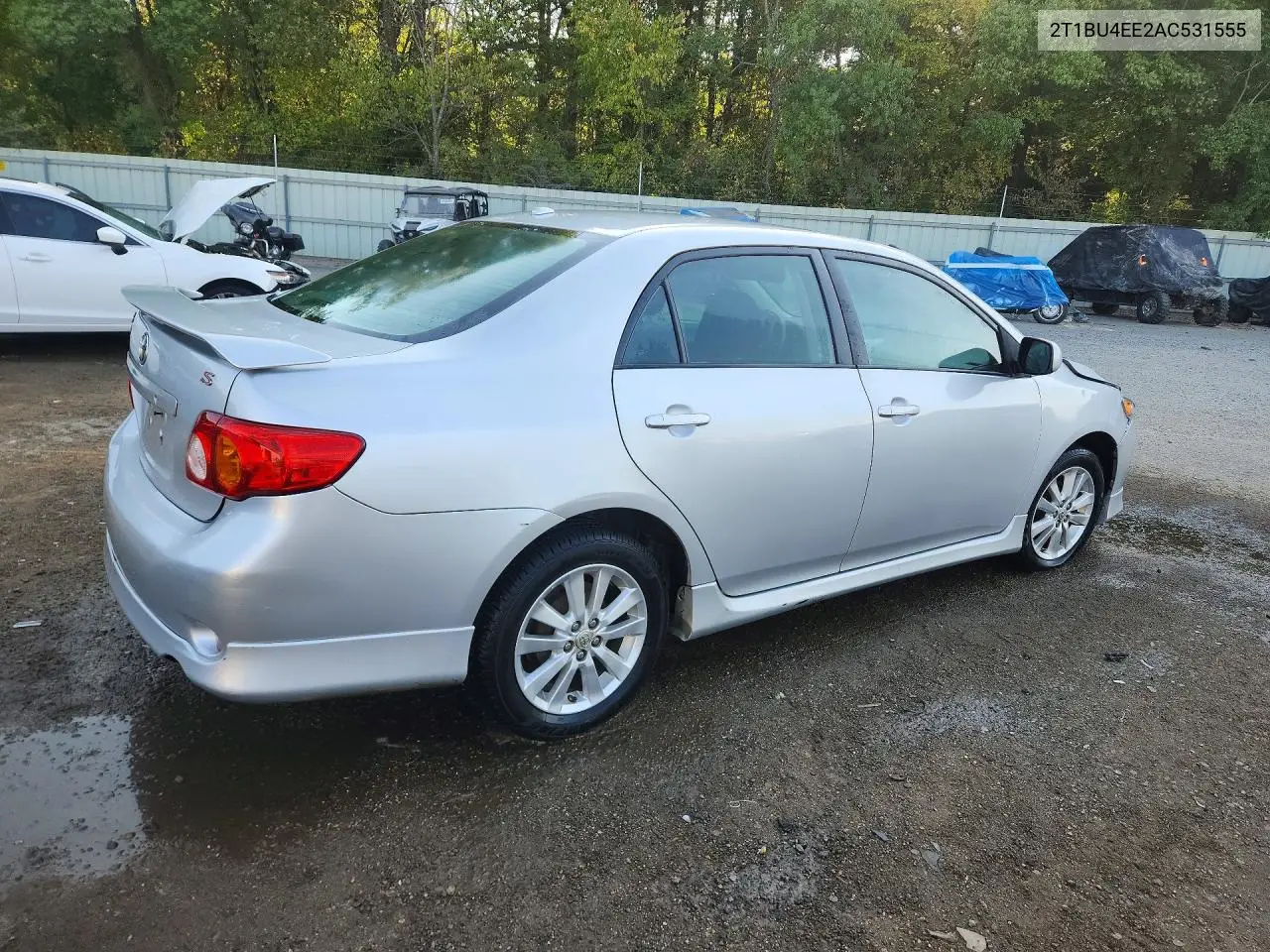2010 TOYOTA COROLLA VIN 2T1BU4EE2AC531555 — фото 3
