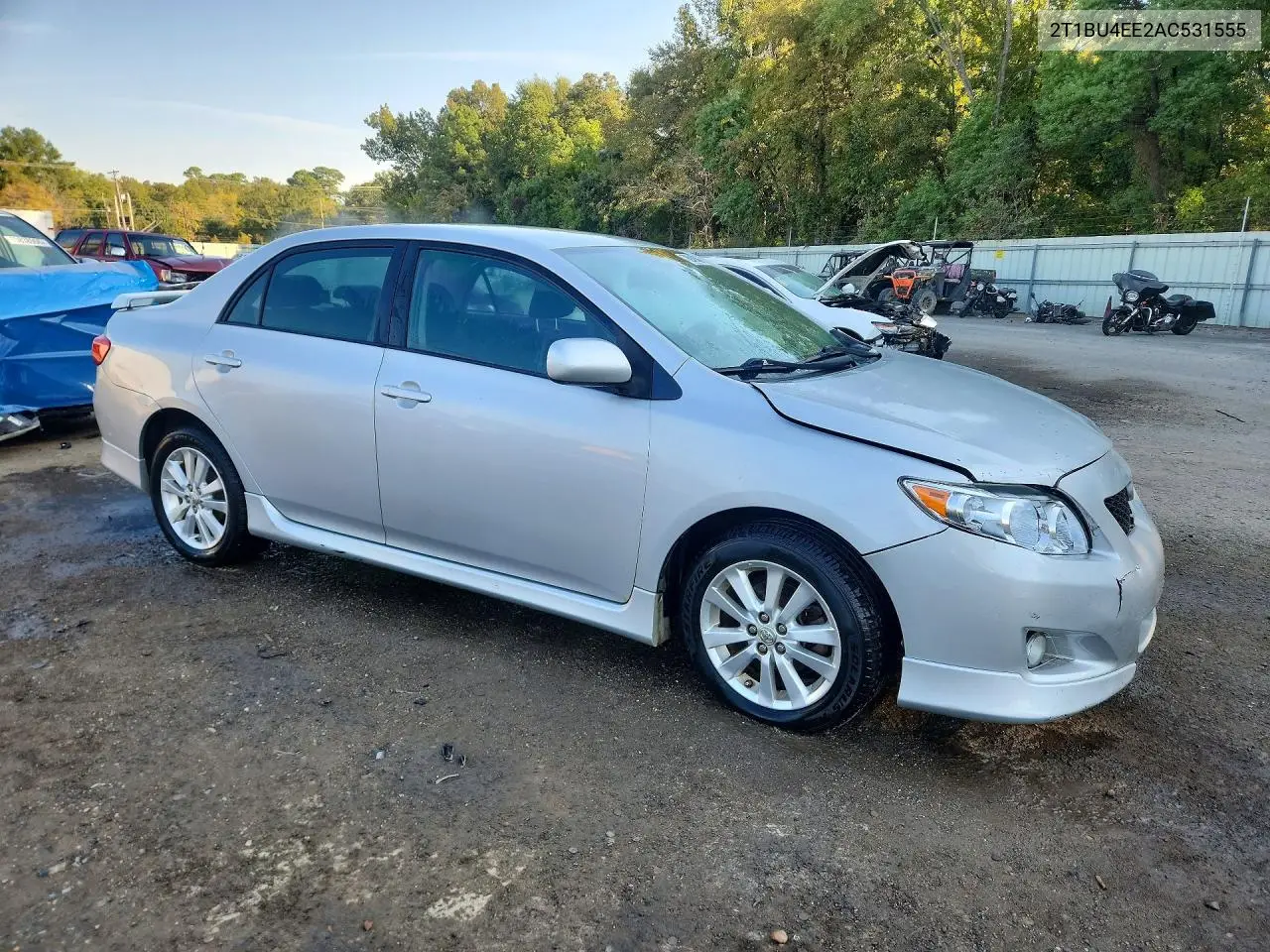 2010 TOYOTA COROLLA VIN 2T1BU4EE2AC531555 — фото 4