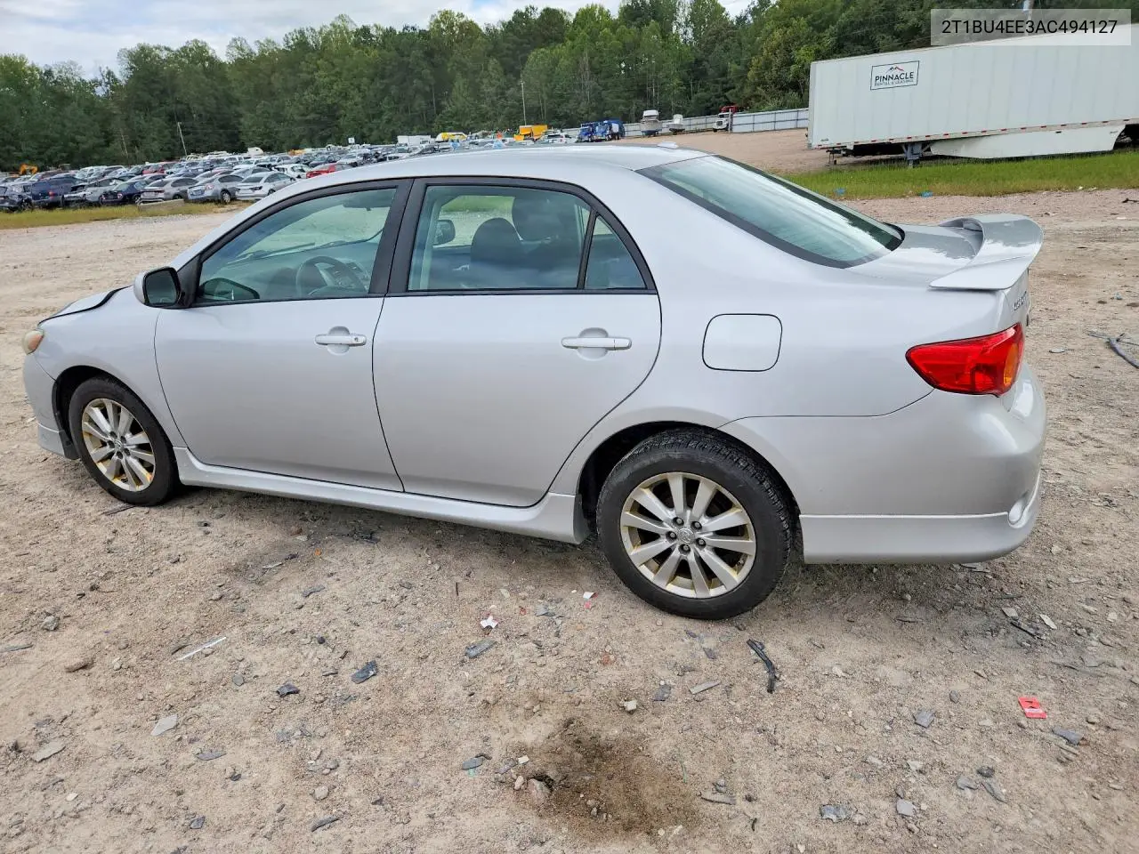 2010 TOYOTA COROLLA VIN 2T1BU4EE3AC494127 — фото 2