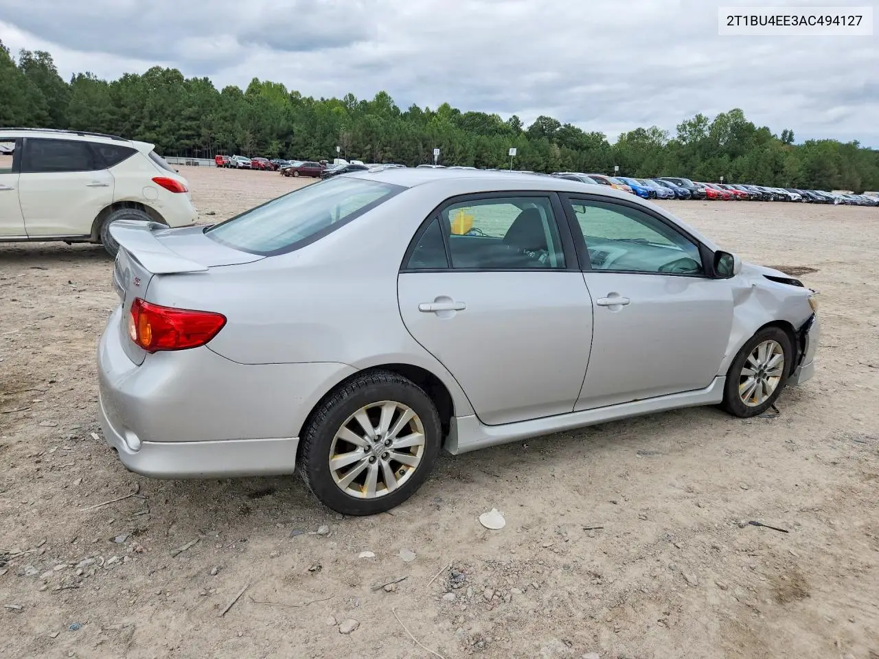 2010 TOYOTA COROLLA VIN 2T1BU4EE3AC494127 — фото 3