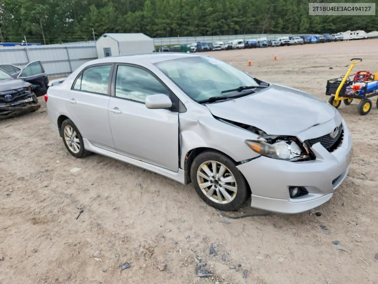 2010 TOYOTA COROLLA VIN 2T1BU4EE3AC494127 — фото 4