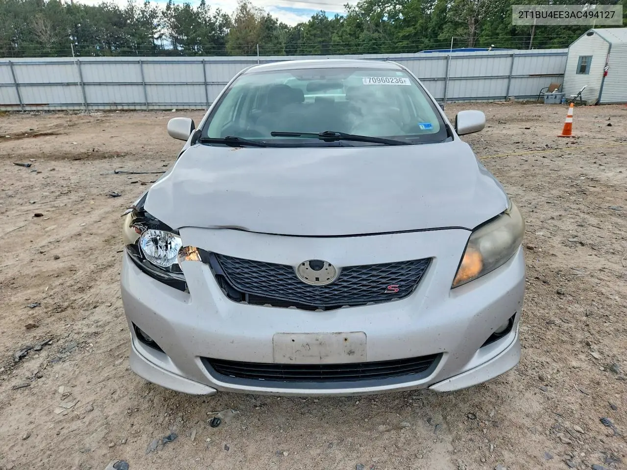 2010 TOYOTA COROLLA VIN 2T1BU4EE3AC494127 — фото 5