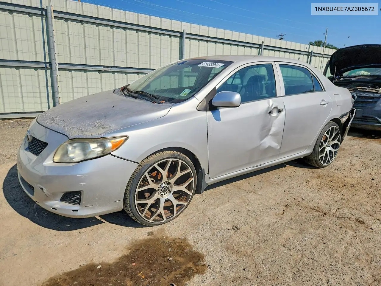 TOYOTA COROLLA 2010, VIN 1NXBU4EE7AZ305672