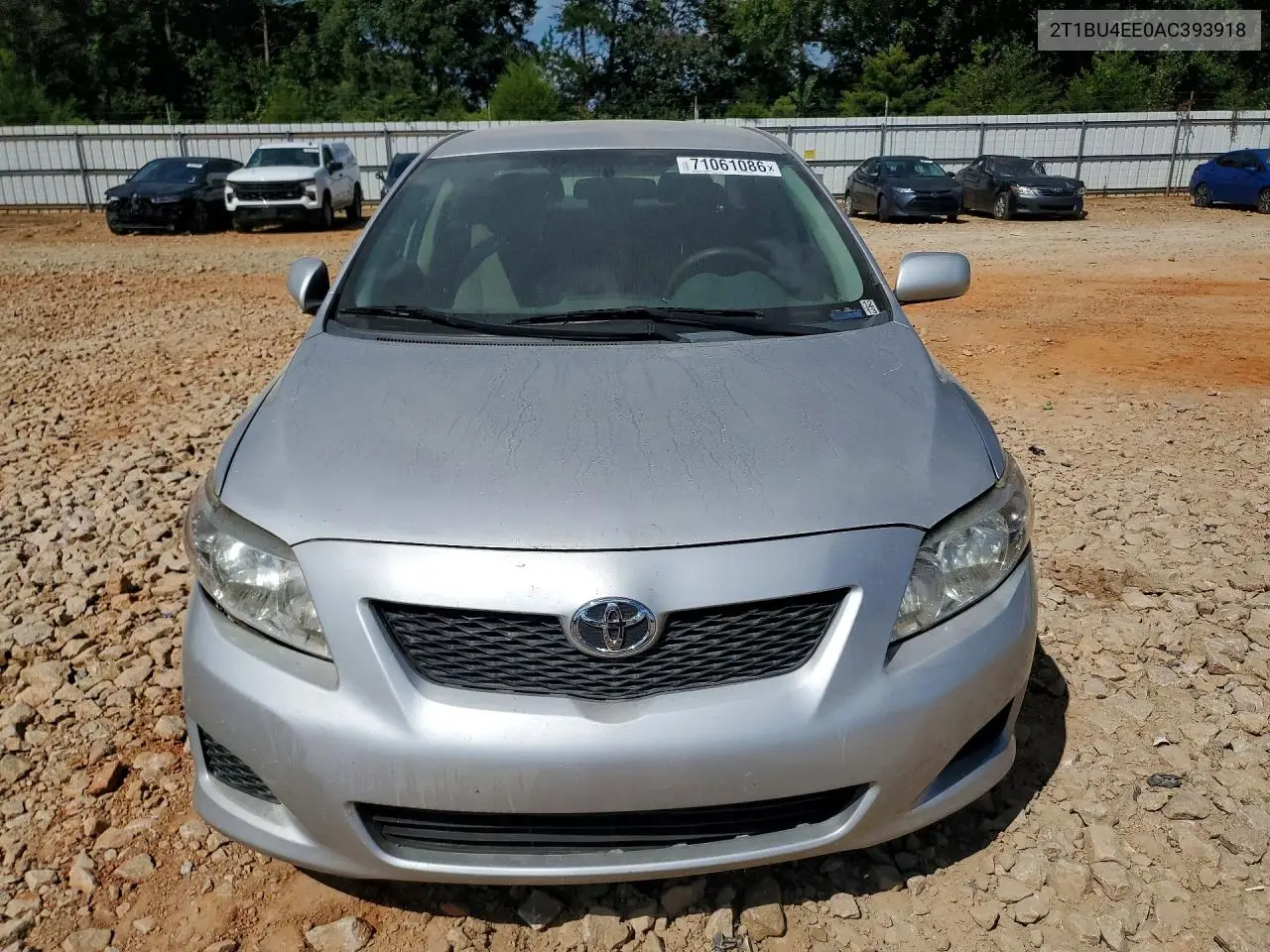 2010 TOYOTA COROLLA VIN 2T1BU4EE0AC393918 — фото 5