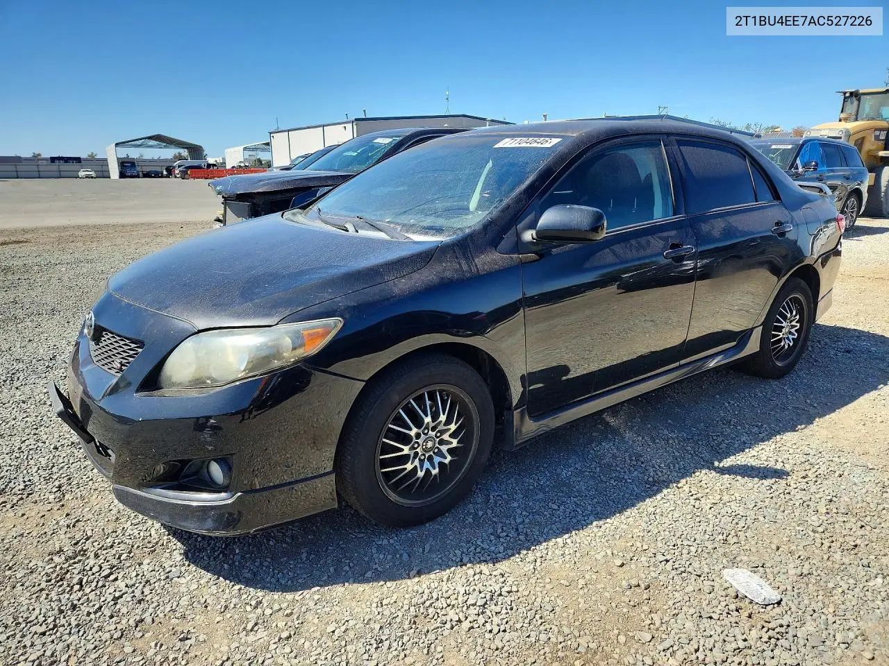 TOYOTA COROLLA 2010, VIN 2T1BU4EE7AC527226