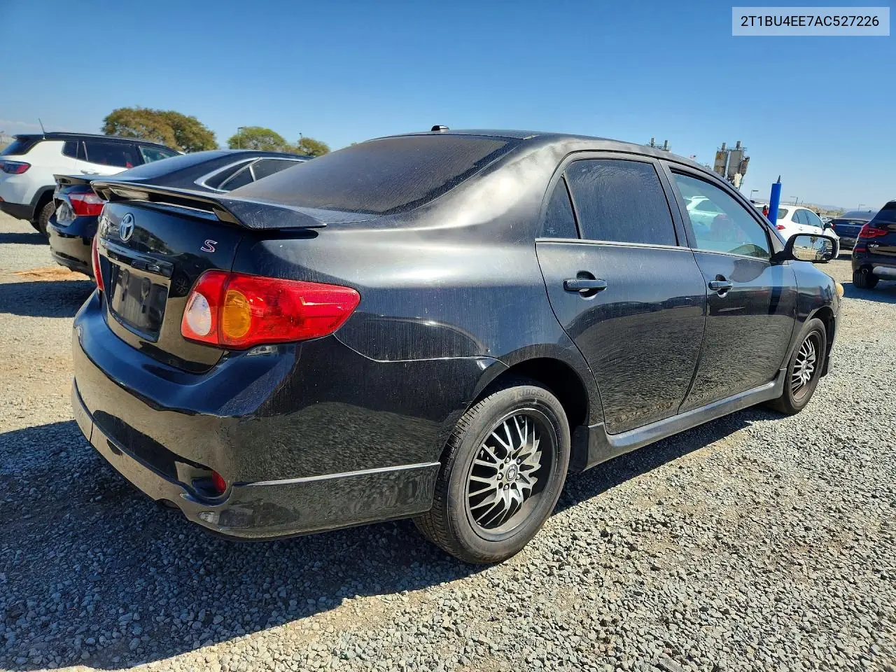 2010 TOYOTA COROLLA VIN 2T1BU4EE7AC527226 — фото 3