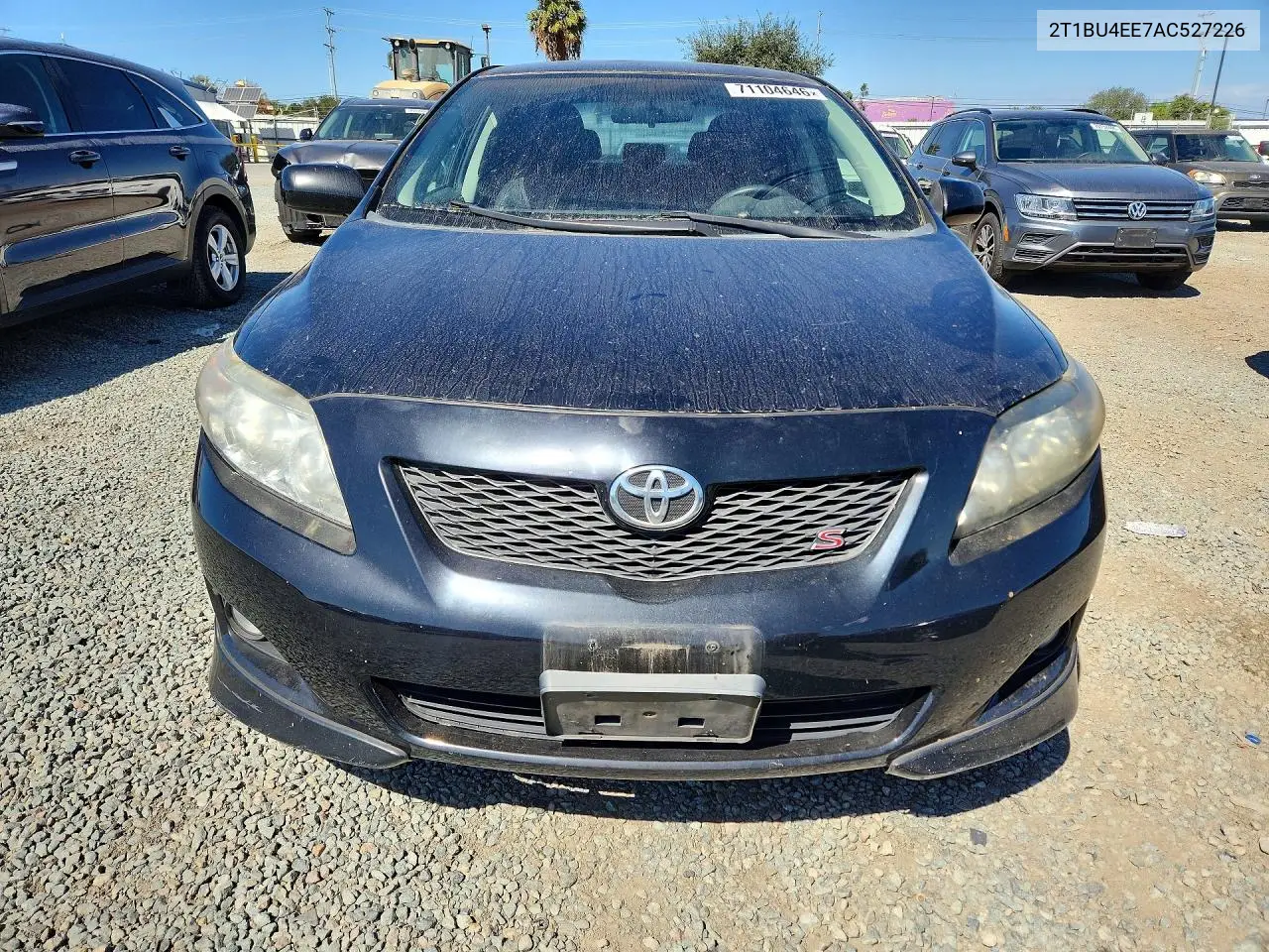 2010 TOYOTA COROLLA VIN 2T1BU4EE7AC527226 — фото 5