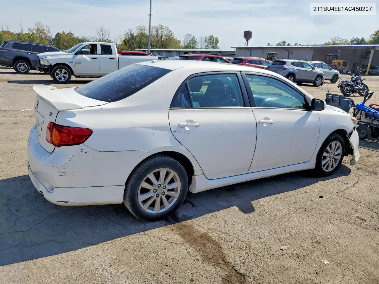 2010 TOYOTA COROLLA VIN 2T1BU4EE1AC450207 — фото 3