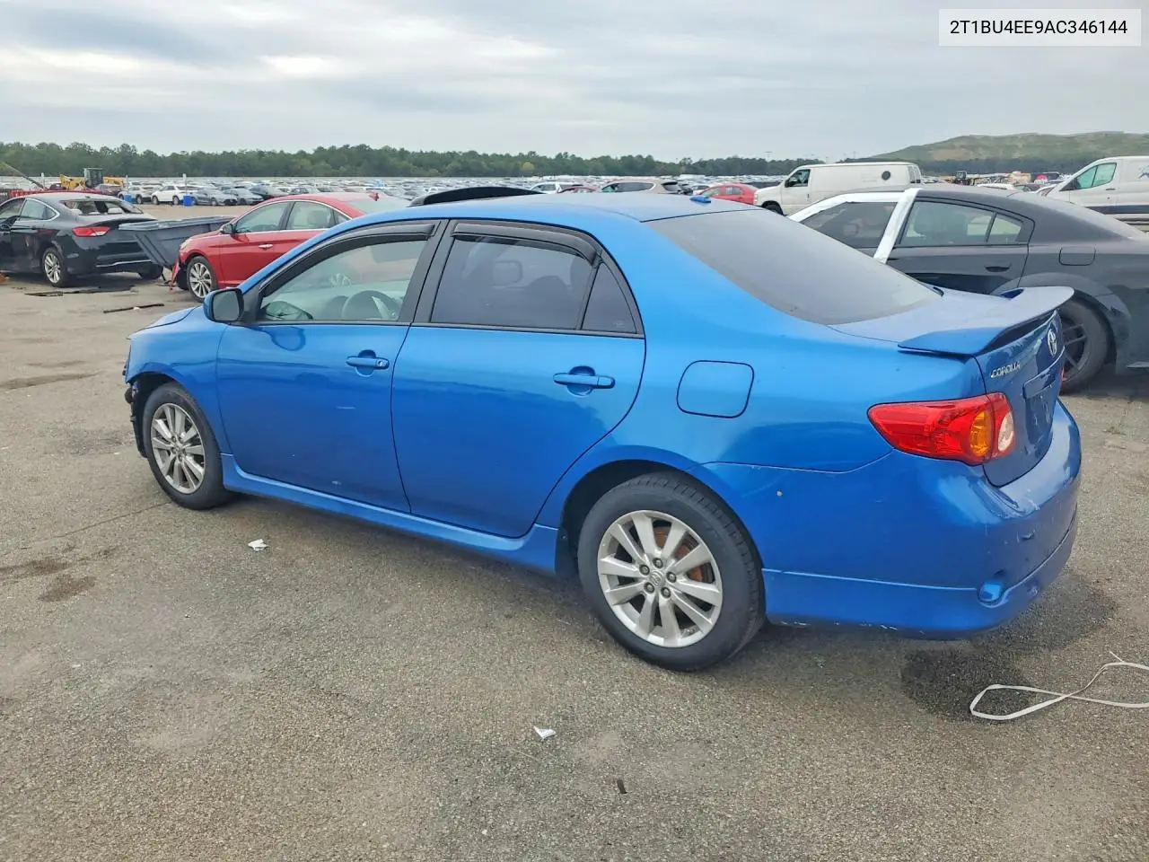 2010 TOYOTA COROLLA VIN 2T1BU4EE9AC346144 — фото 2
