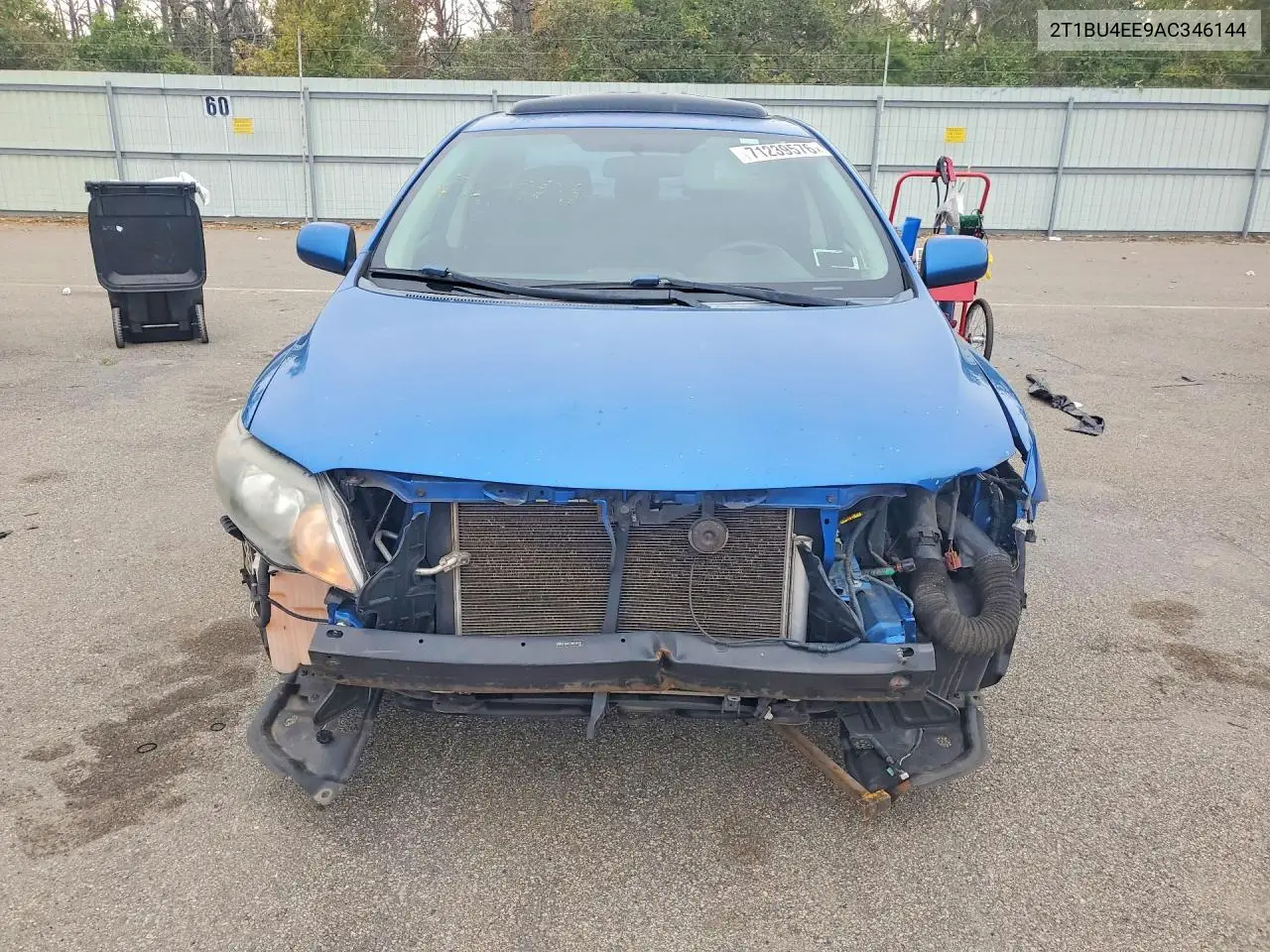 2010 TOYOTA COROLLA VIN 2T1BU4EE9AC346144 — фото 5