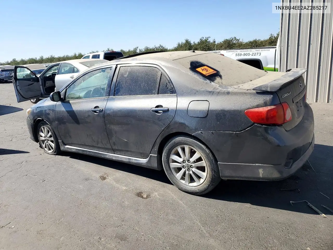 2010 TOYOTA COROLLA VIN 1NXBU4EE2AZ285217 — фото 2