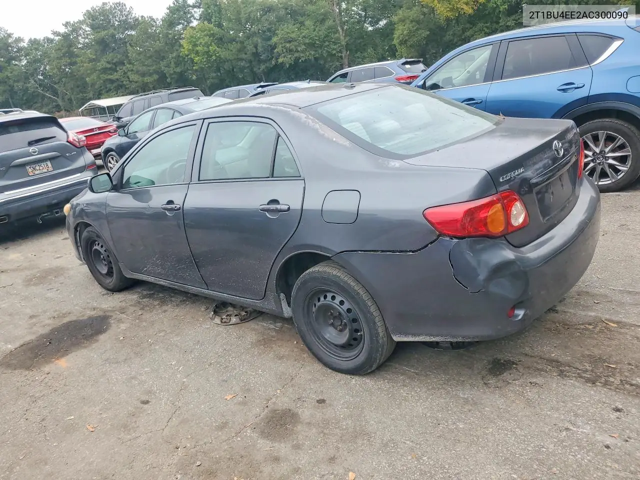 2010 TOYOTA COROLLA VIN 2T1BU4EE2AC300090 — фото 2