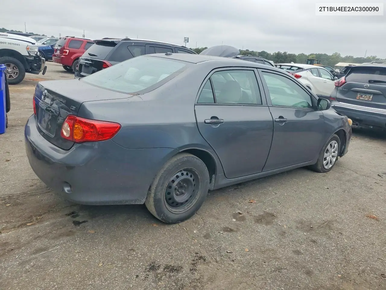2010 TOYOTA COROLLA VIN 2T1BU4EE2AC300090 — фото 3