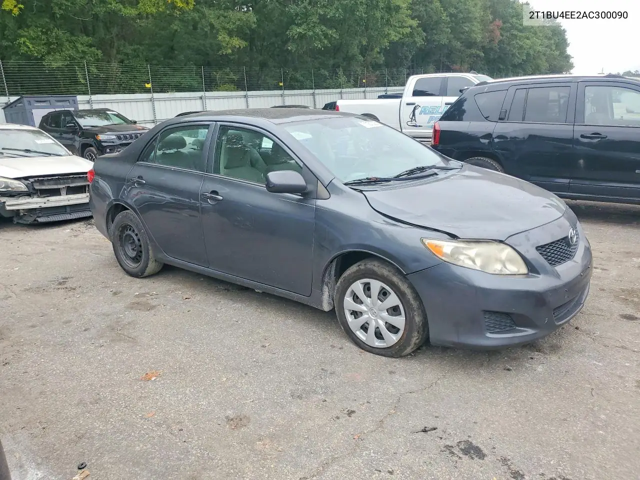 2010 TOYOTA COROLLA VIN 2T1BU4EE2AC300090 — фото 4