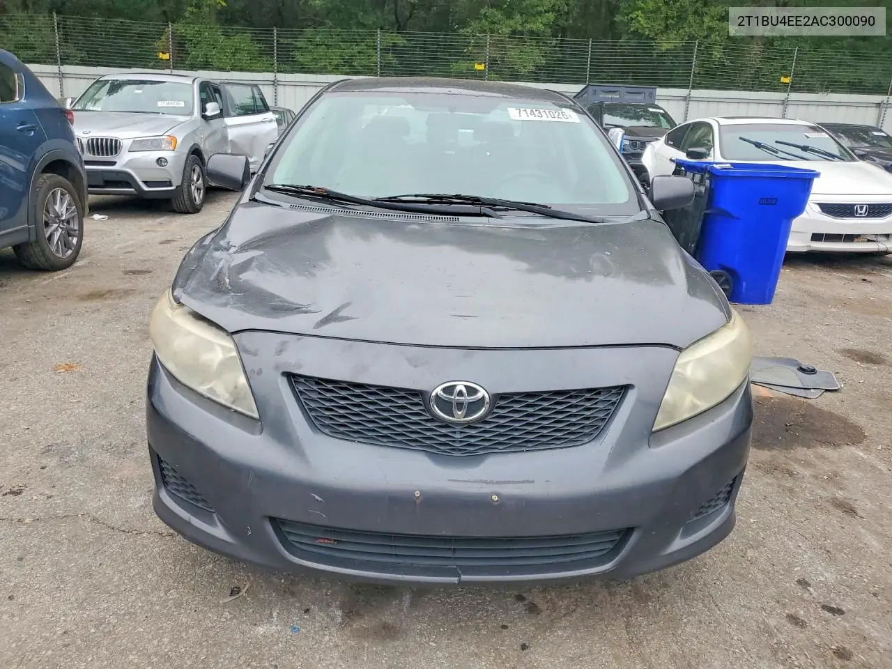 2010 TOYOTA COROLLA VIN 2T1BU4EE2AC300090 — фото 5