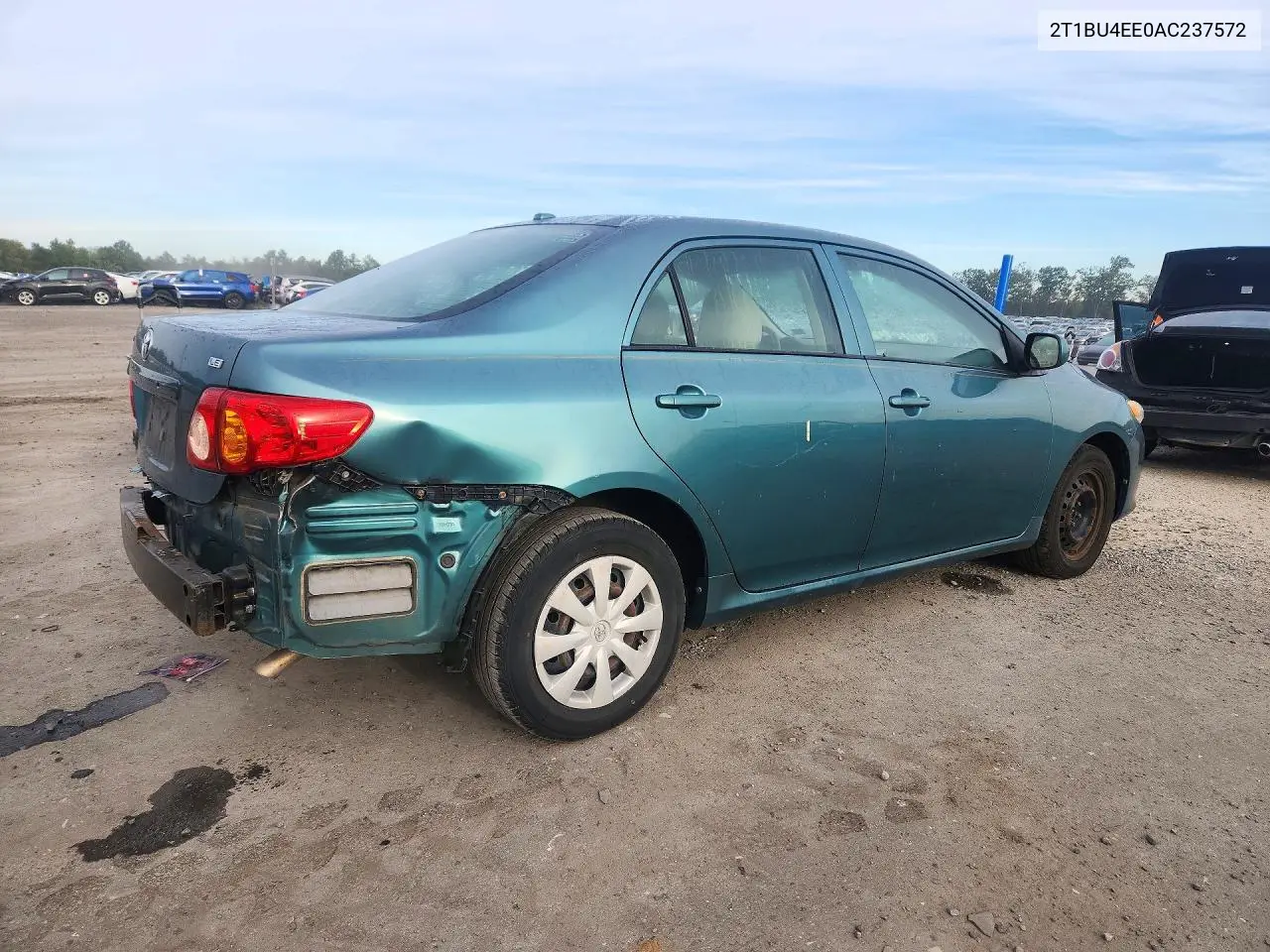 2010 TOYOTA COROLLA VIN 2T1BU4EE0AC237572 — фото 3