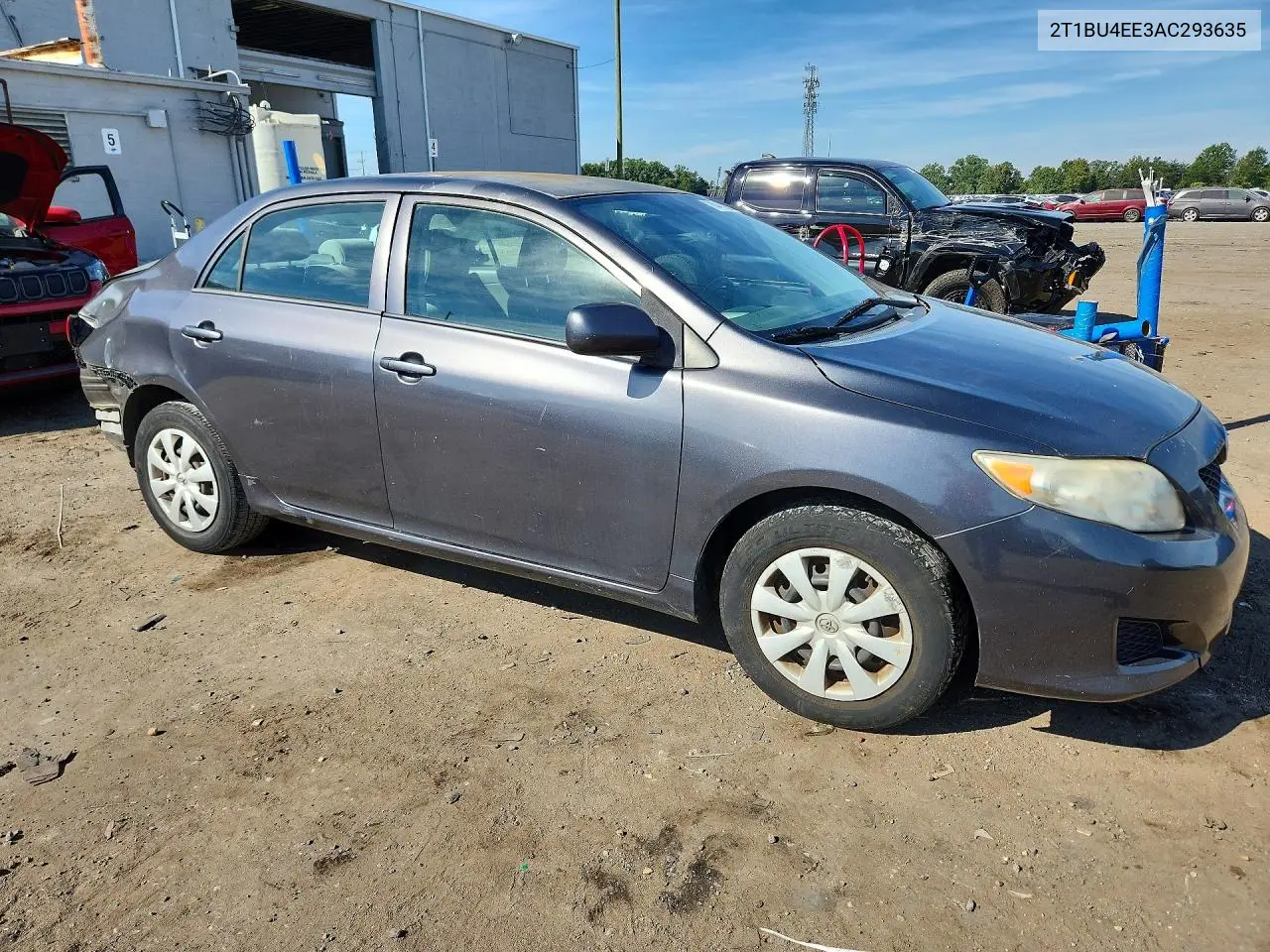 2010 TOYOTA COROLLA VIN 2T1BU4EE3AC293635 — фото 4