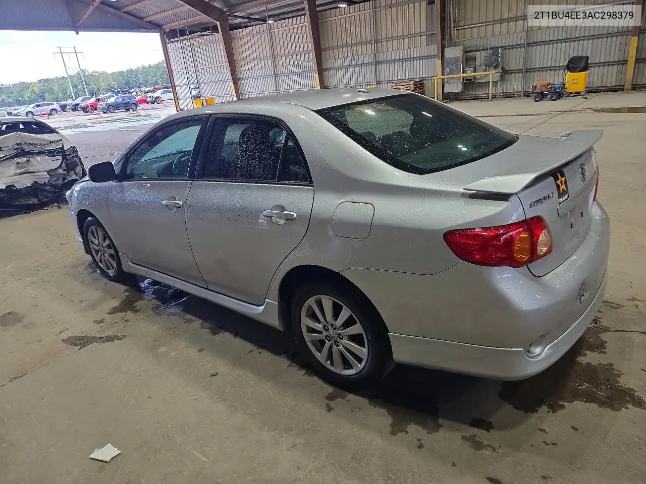 2010 TOYOTA COROLLA VIN 2T1BU4EE3AC298379 — фото 2