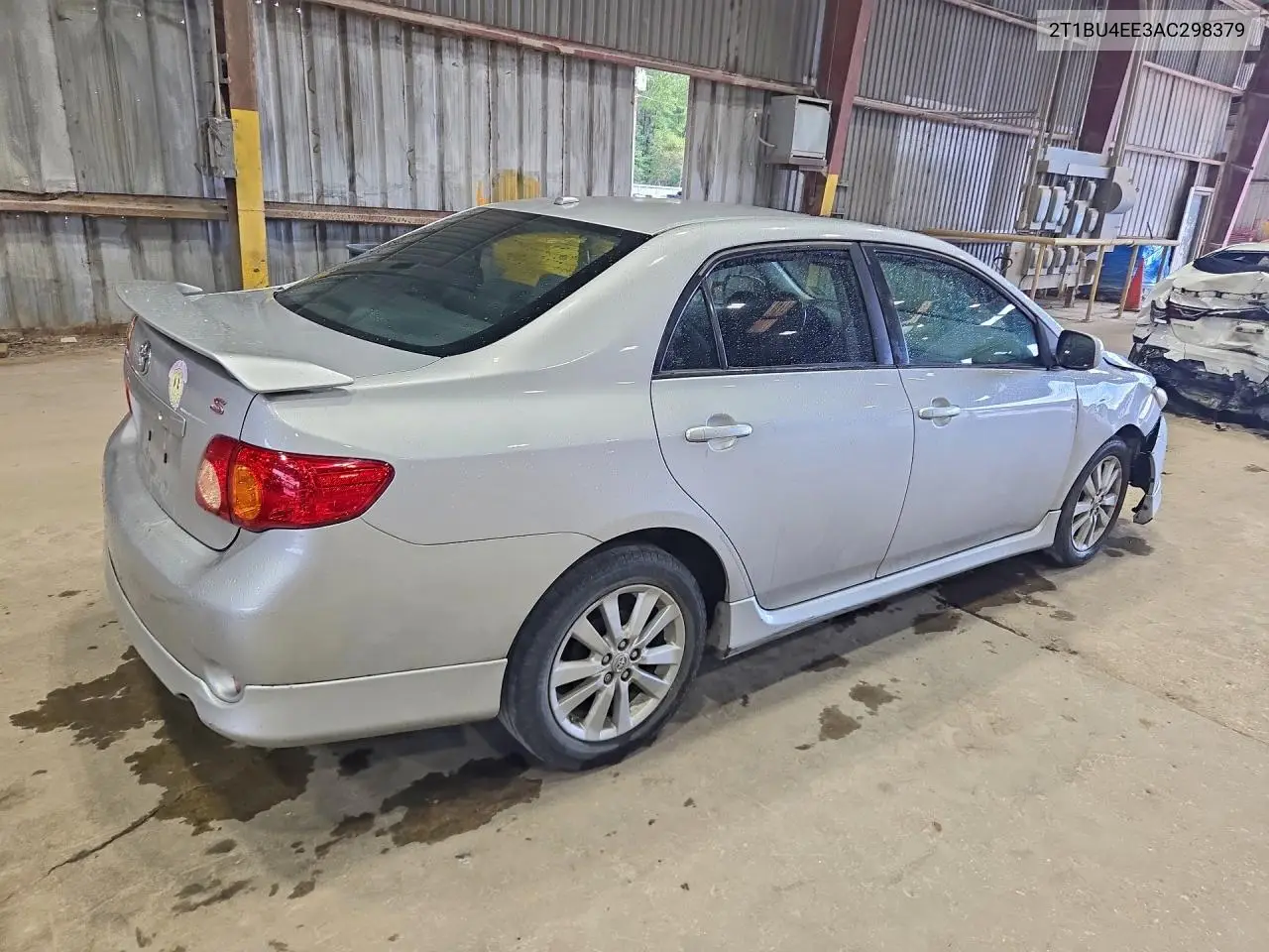 2010 TOYOTA COROLLA VIN 2T1BU4EE3AC298379 — фото 3