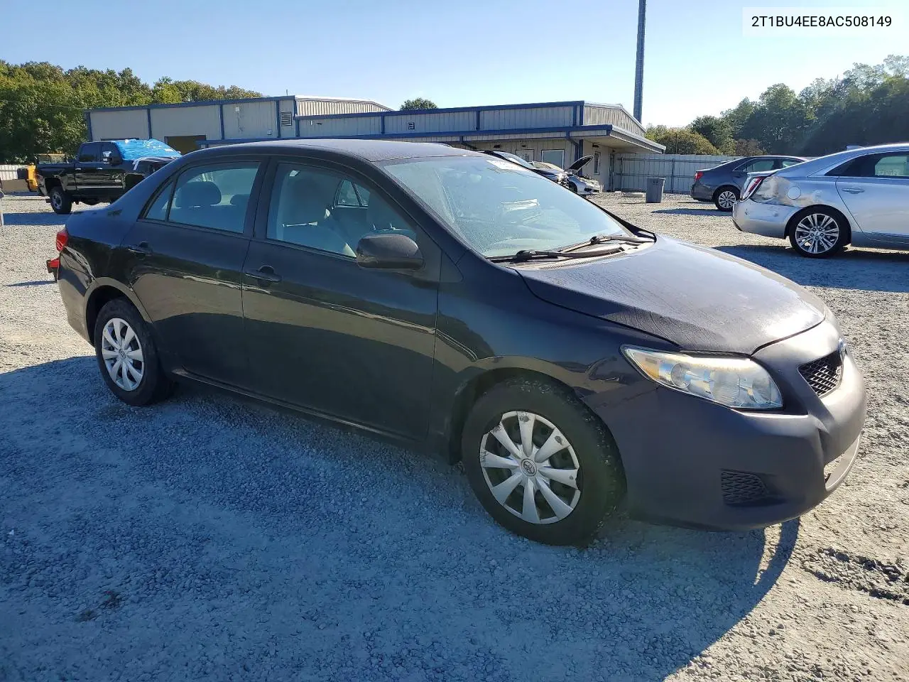 2010 TOYOTA COROLLA VIN 2T1BU4EE8AC508149 — фото 4
