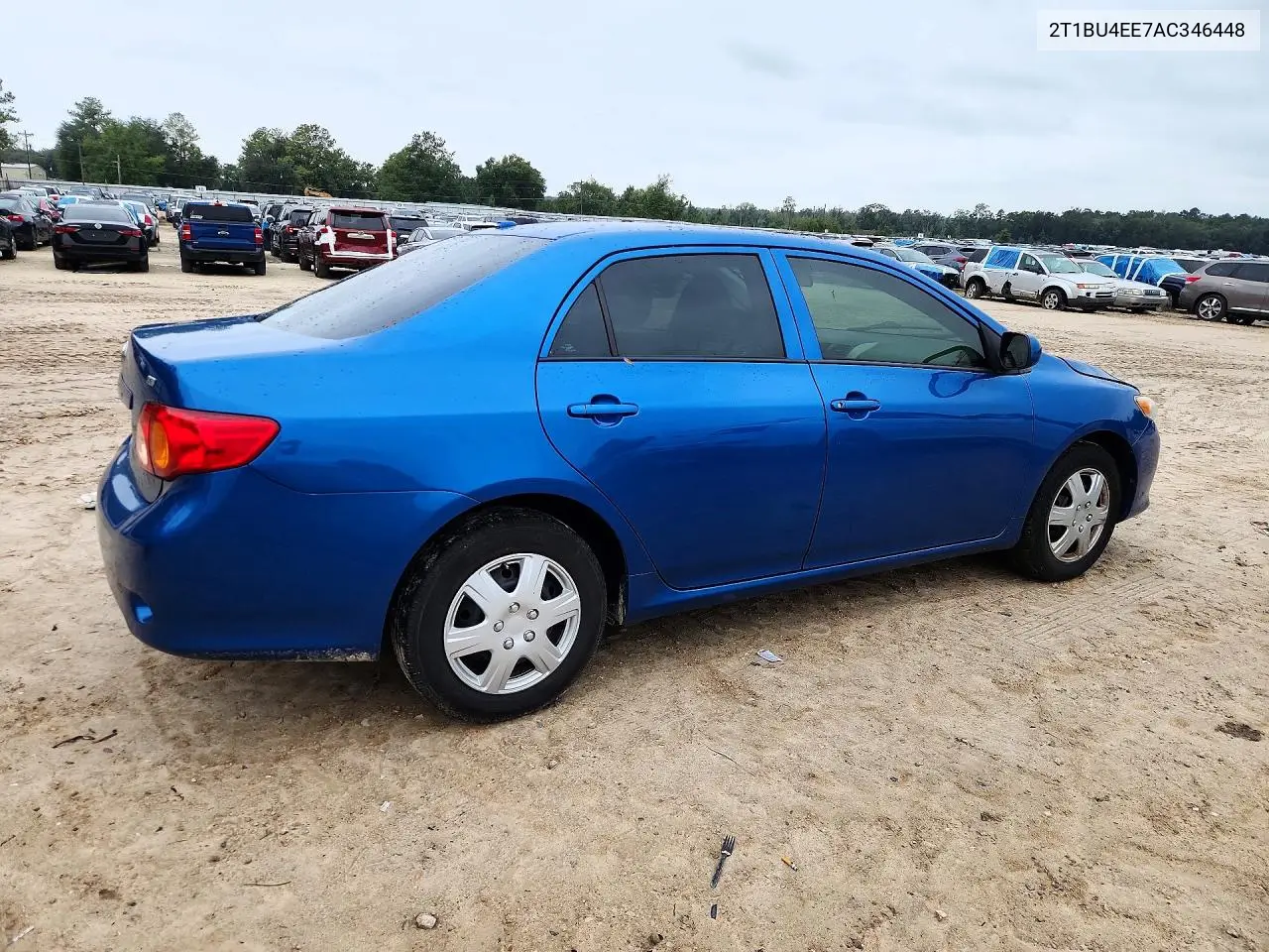 2010 TOYOTA COROLLA VIN 2T1BU4EE7AC346448 — фото 3