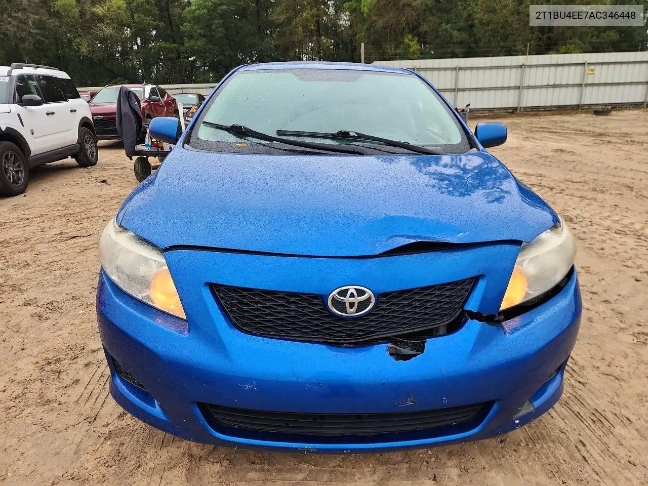 2010 TOYOTA COROLLA VIN 2T1BU4EE7AC346448 — фото 5