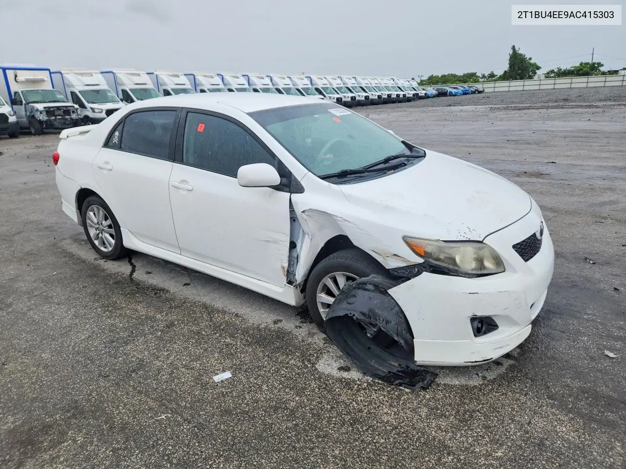 2010 TOYOTA COROLLA VIN 2T1BU4EE9AC415303 — фото 4