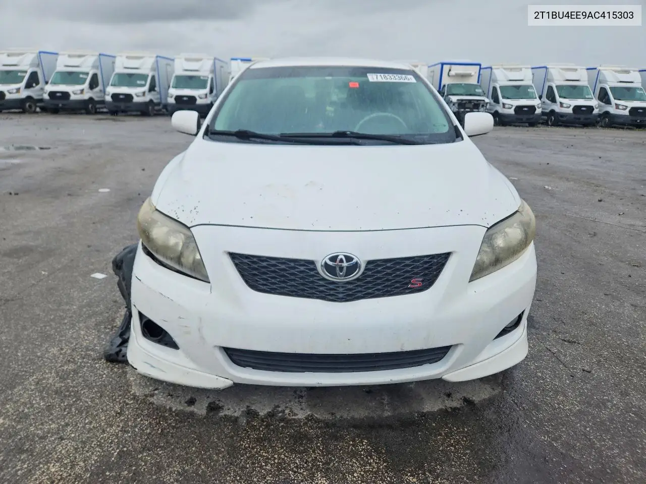 2010 TOYOTA COROLLA VIN 2T1BU4EE9AC415303 — фото 5