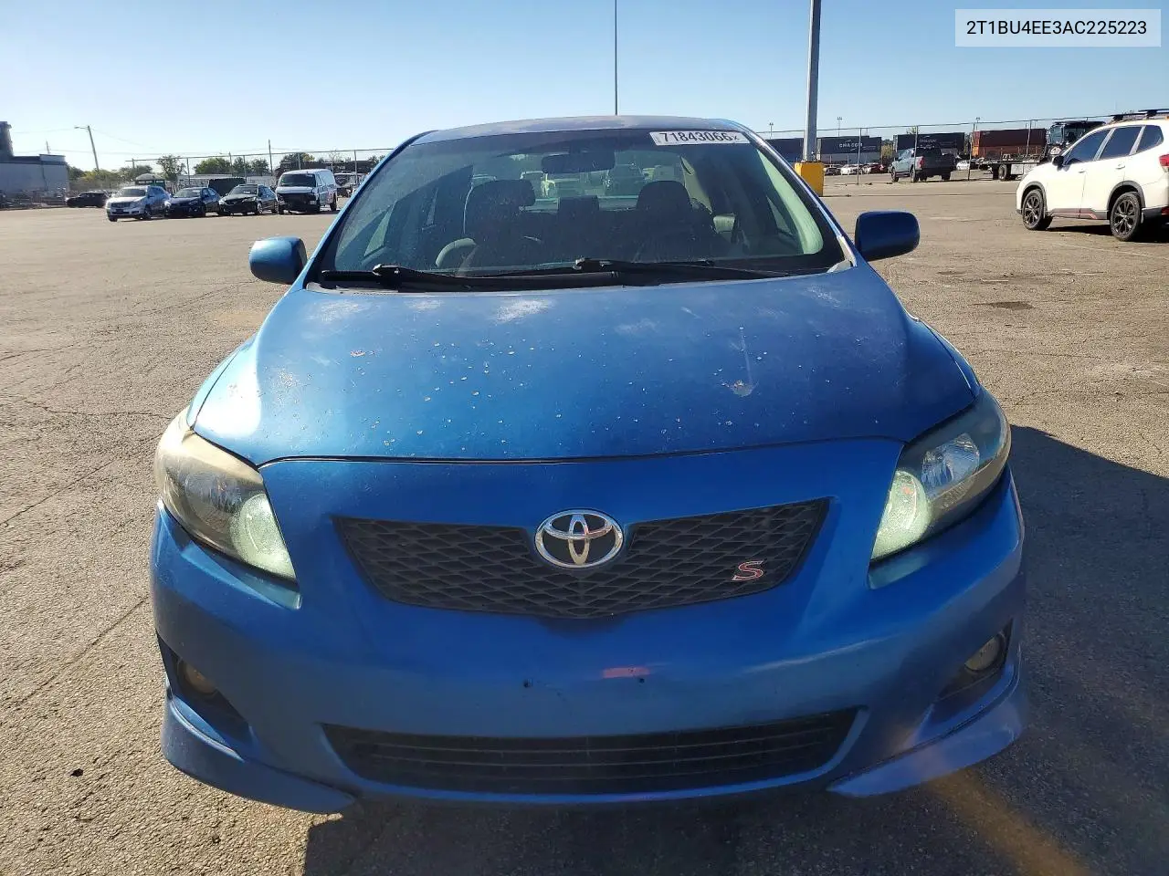 2010 TOYOTA COROLLA VIN 2T1BU4EE3AC225223 — фото 5