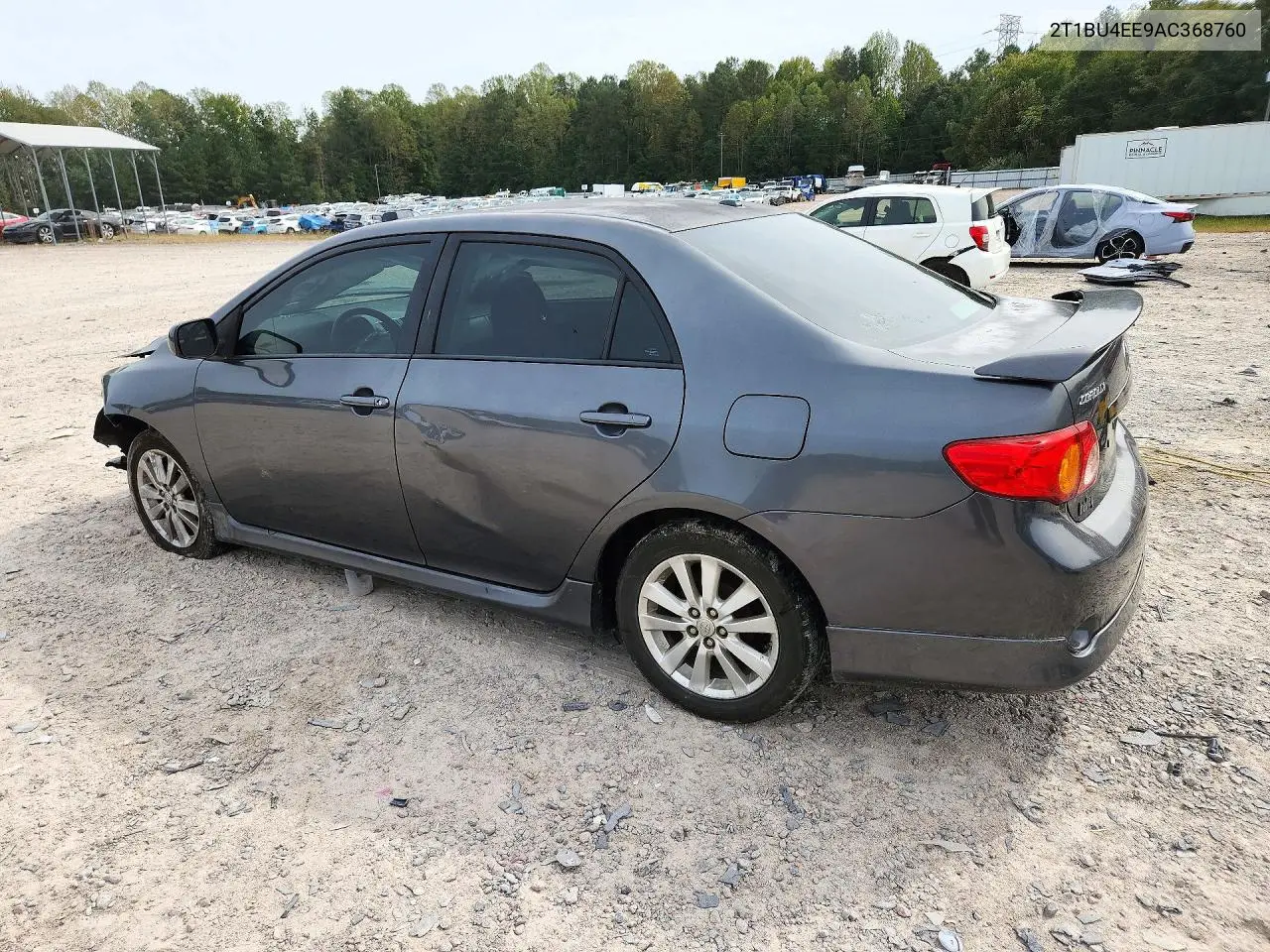 2010 TOYOTA COROLLA VIN 2T1BU4EE9AC368760 — фото 2