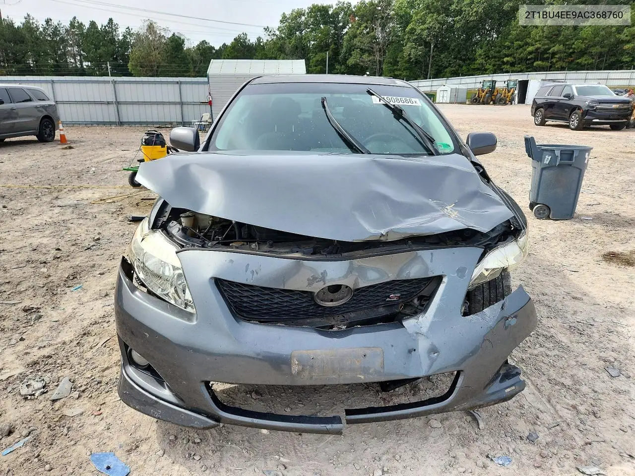 2010 TOYOTA COROLLA VIN 2T1BU4EE9AC368760 — фото 5