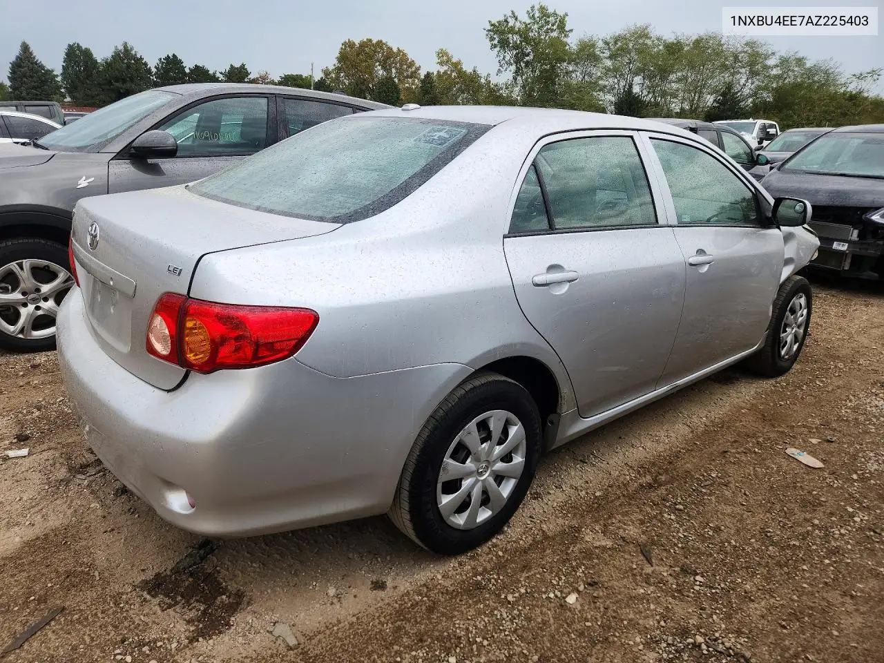 2010 TOYOTA COROLLA VIN 1NXBU4EE7AZ225403 — фото 3