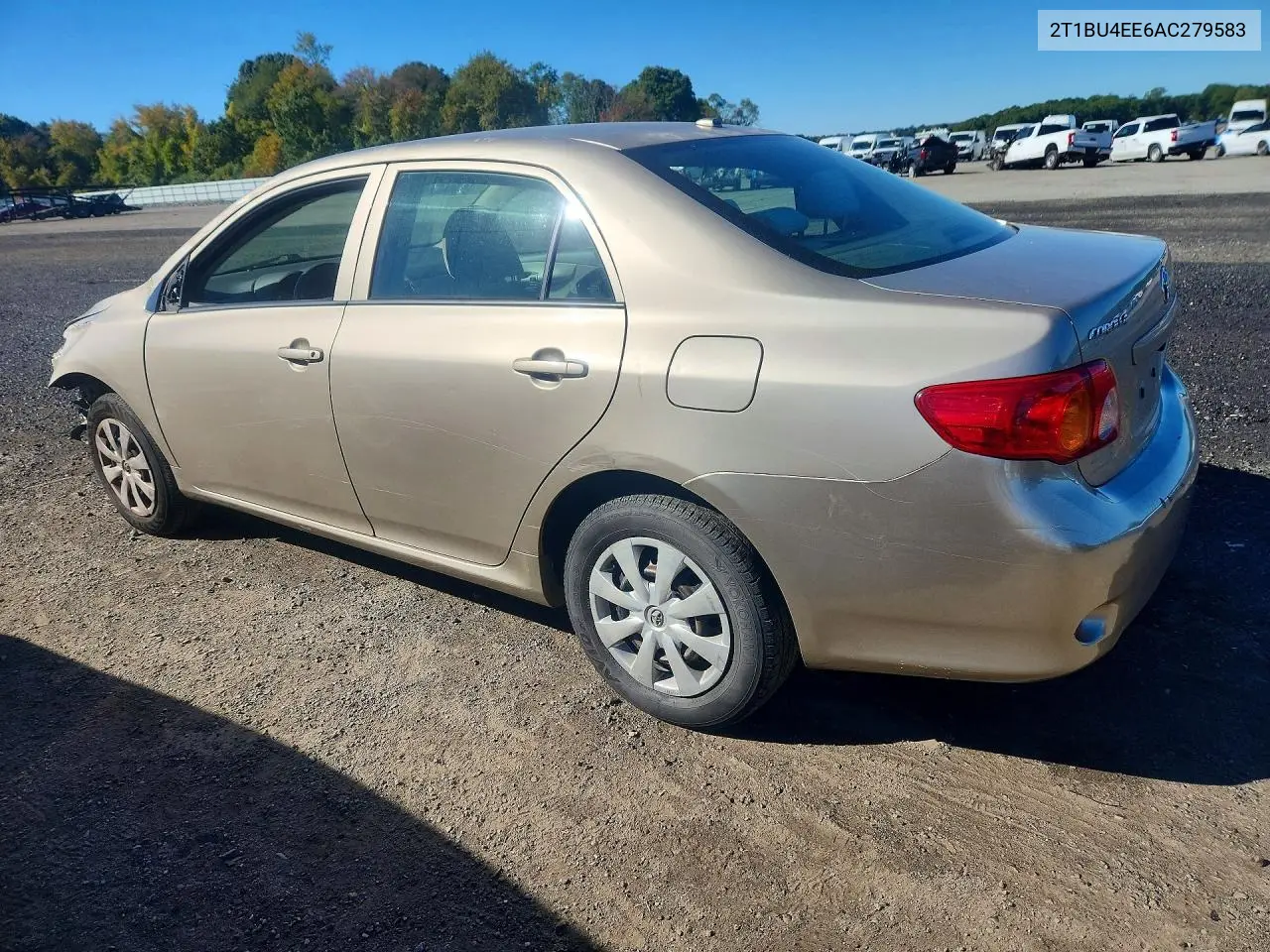 2010 TOYOTA COROLLA VIN 2T1BU4EE6AC279583 — фото 2