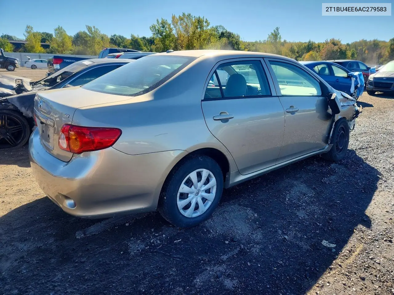 2010 TOYOTA COROLLA VIN 2T1BU4EE6AC279583 — фото 3