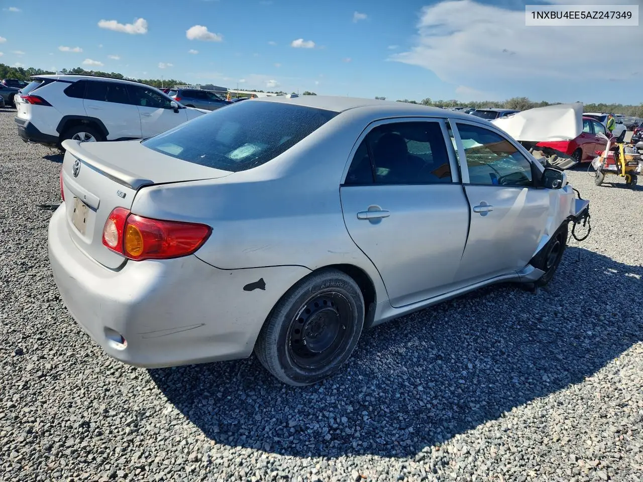 2010 TOYOTA COROLLA VIN 1NXBU4EE5AZ247349 — фото 3