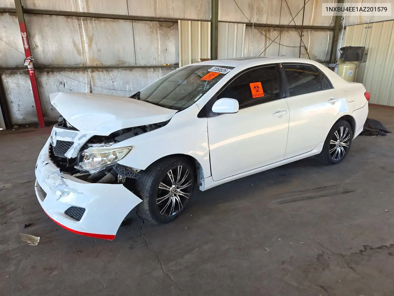 TOYOTA COROLLA 2010, VIN 1NXBU4EE1AZ201579