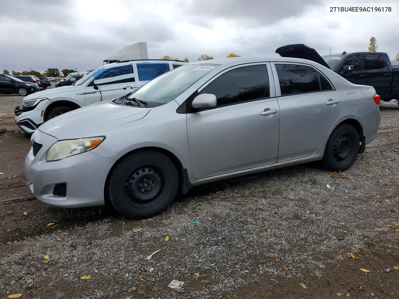TOYOTA COROLLA 2010, VIN 2T1BU4EE9AC196178