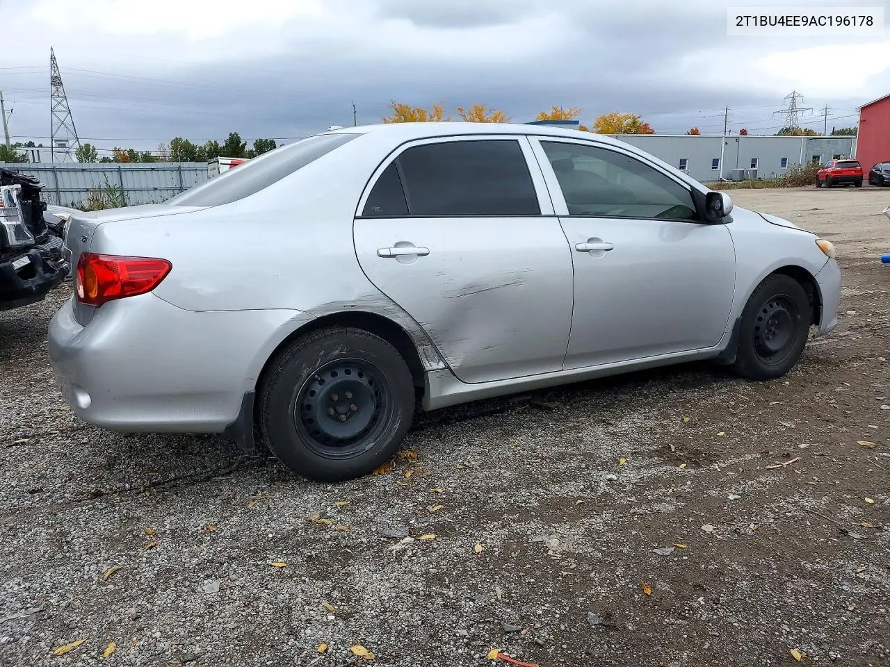 2010 TOYOTA COROLLA VIN 2T1BU4EE9AC196178 — фото 3