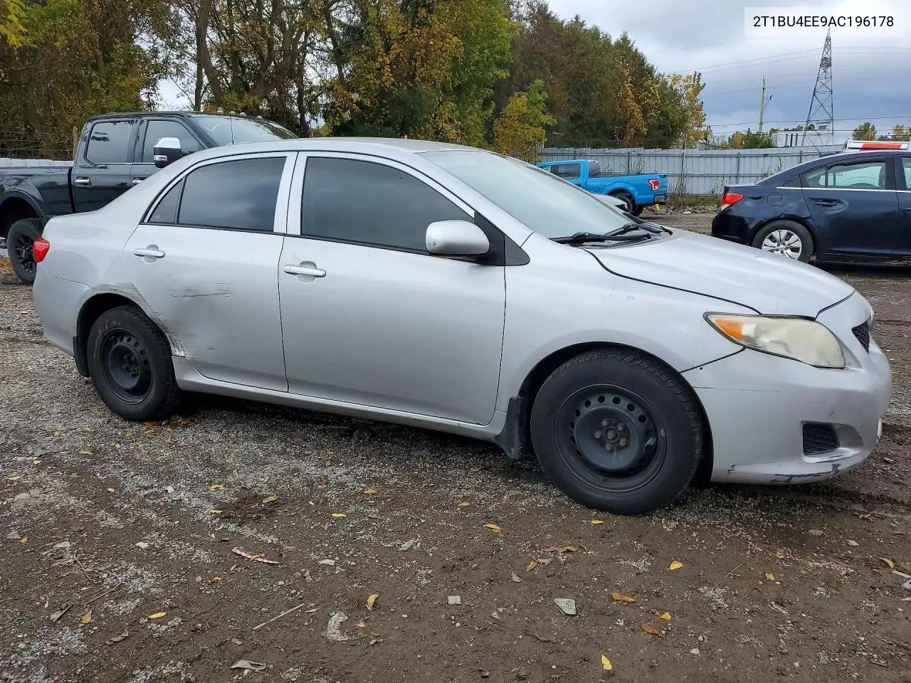 2010 TOYOTA COROLLA VIN 2T1BU4EE9AC196178 — фото 4