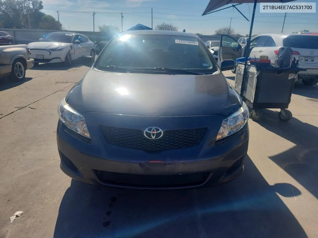 2010 TOYOTA COROLLA VIN 2T1BU4EE7AC531700 — фото 5