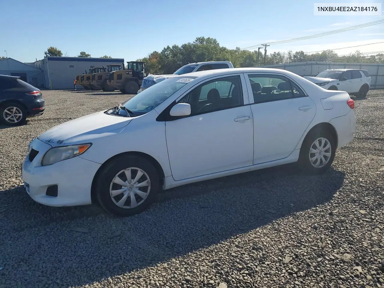TOYOTA COROLLA 2010, VIN 1NXBU4EE2AZ184176
