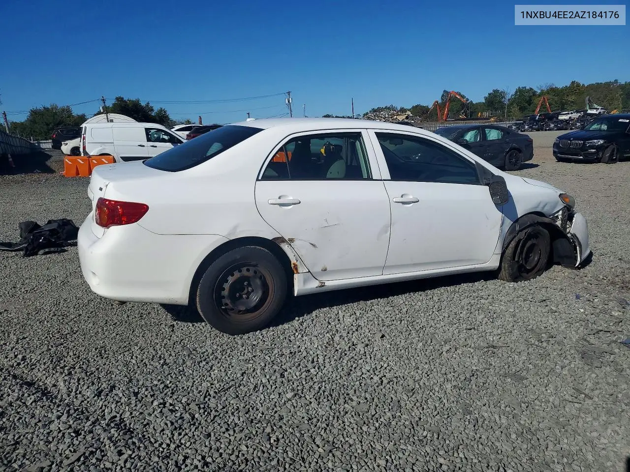 2010 TOYOTA COROLLA VIN 1NXBU4EE2AZ184176 — фото 3
