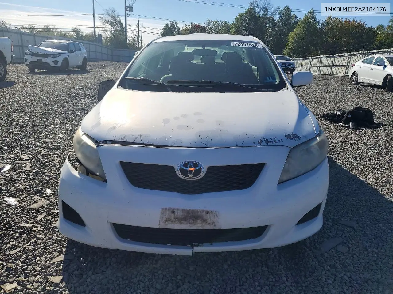 2010 TOYOTA COROLLA VIN 1NXBU4EE2AZ184176 — фото 5