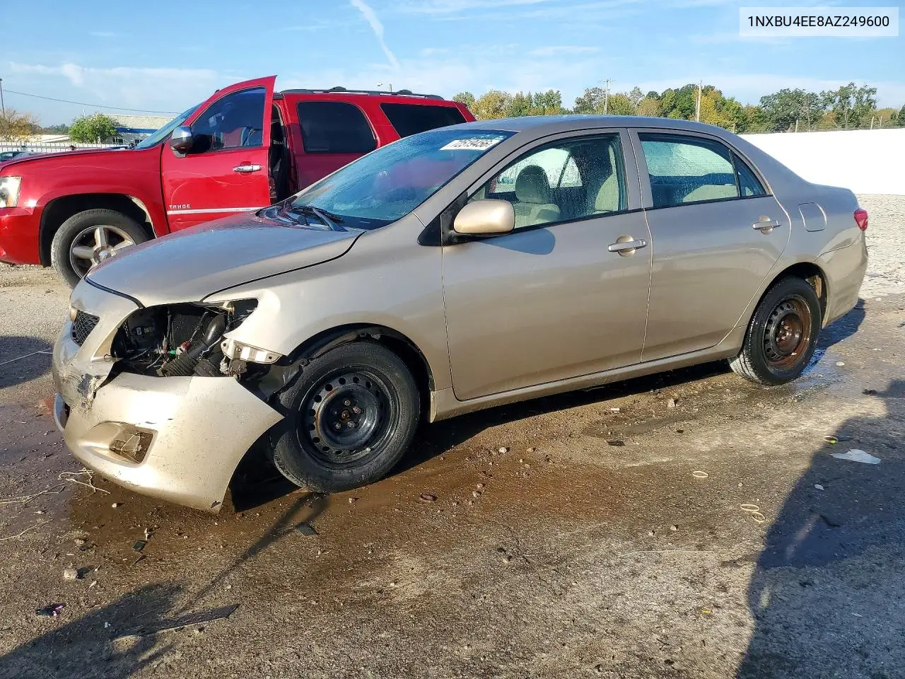 TOYOTA COROLLA 2010, VIN 1NXBU4EE8AZ249600