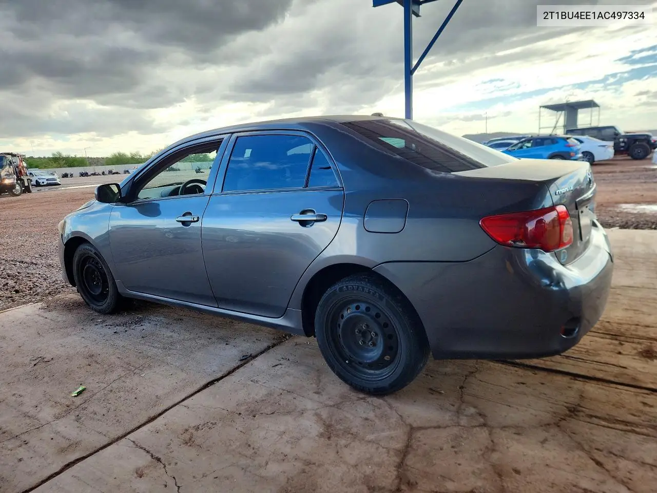 2010 TOYOTA COROLLA VIN 2T1BU4EE1AC497334 — фото 2