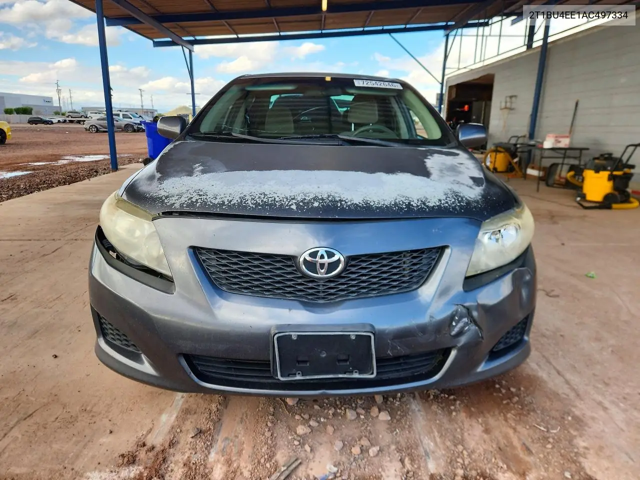2010 TOYOTA COROLLA VIN 2T1BU4EE1AC497334 — фото 5
