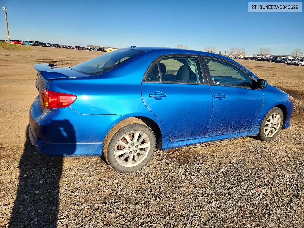 2010 TOYOTA COROLLA VIN 2T1BU4EE7AC343629 — фото 3