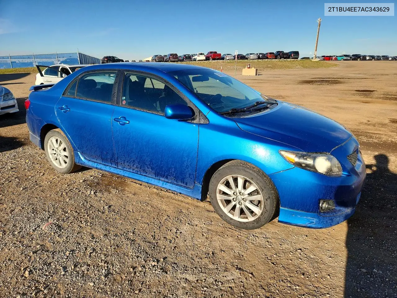 2010 TOYOTA COROLLA VIN 2T1BU4EE7AC343629 — фото 4