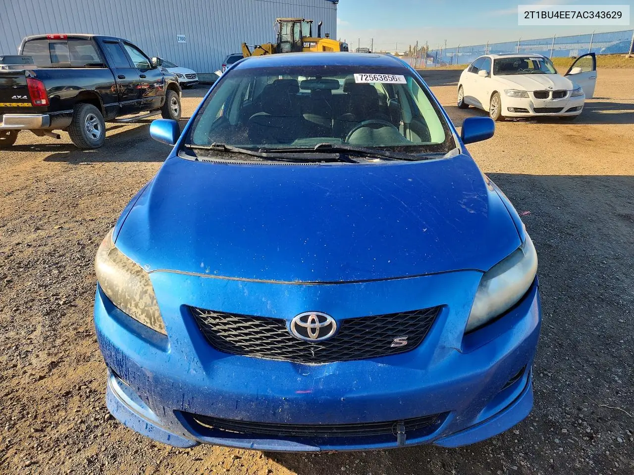 2010 TOYOTA COROLLA VIN 2T1BU4EE7AC343629 — фото 5
