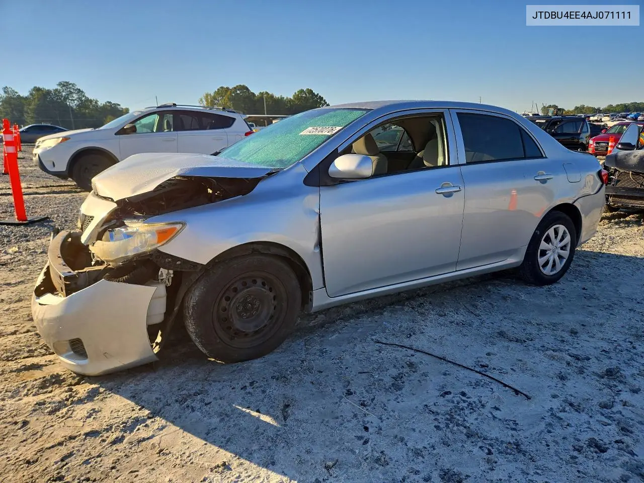 TOYOTA COROLLA 2010, VIN JTDBU4EE4AJ071111